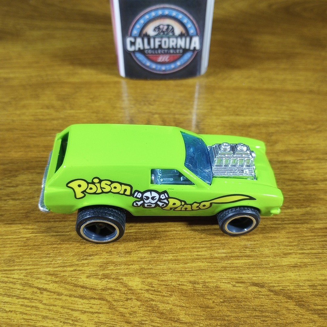 ホットウィール　POISON PINTO ポイズン　ピント　レッドライン　香港製 Hot Wheels Redline Poison Pinto 1975 Green Made In Hong Kong