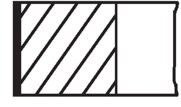 MAHLE 028 RS 10116 0N0 Piston Ring Kit for SKODA