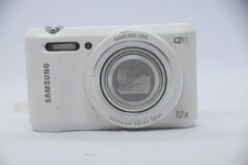 Samsung WB35F 16.2MP Camera White 12× Zoom Complete in Box  30 Day Returns