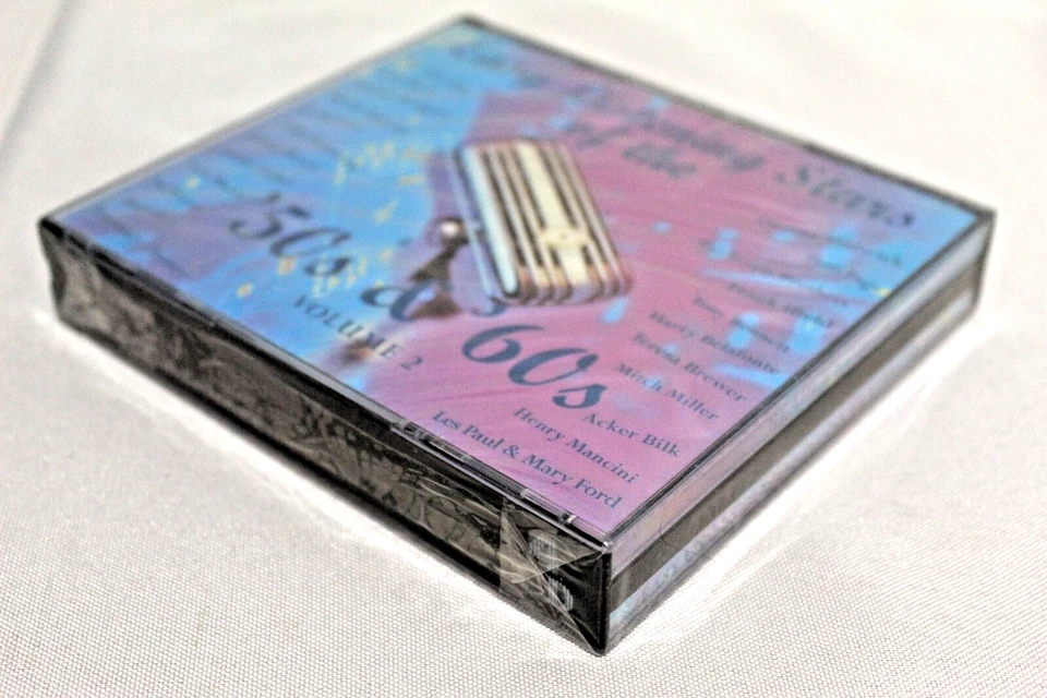 NEW Easy Listening Stars of the 50s & 60s Vol 2 4CD Set 1998 Music Song Sealed - Image 2 of 4