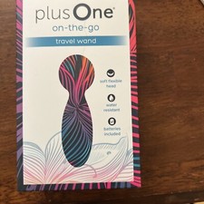 Plus One Travel Vibrating Wand, Massage Stick