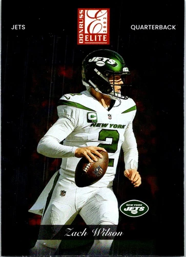 2022 Panini Donruss Elite Zach Wilson #2002-5