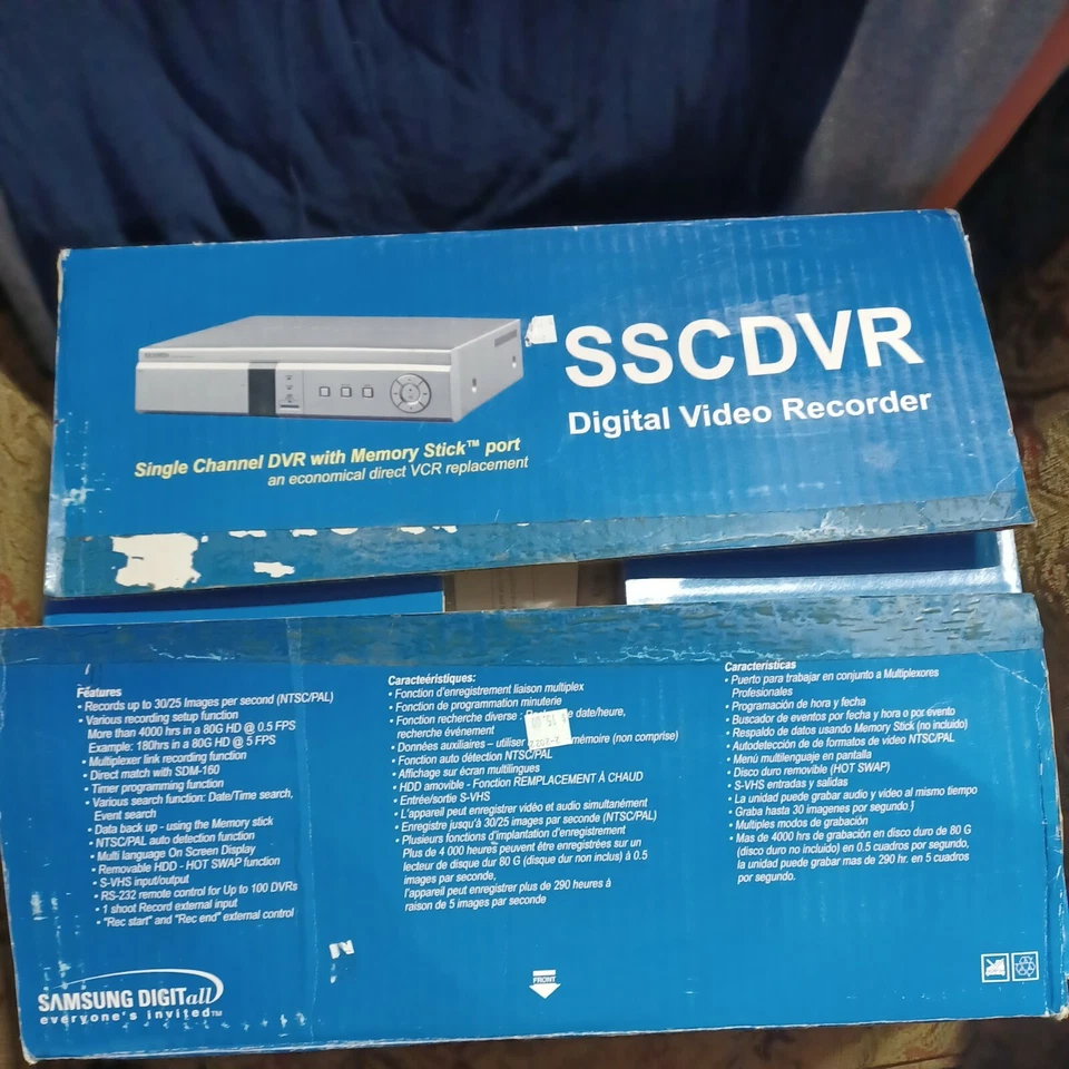 Samsung SSC-DVR Single Channel DVR Security System Digital Video Recorder - Image 3 of 4
