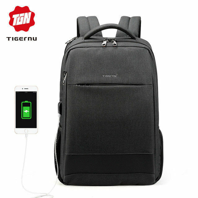 Usb Charging  Men Waterproof Anti-theft School Bag