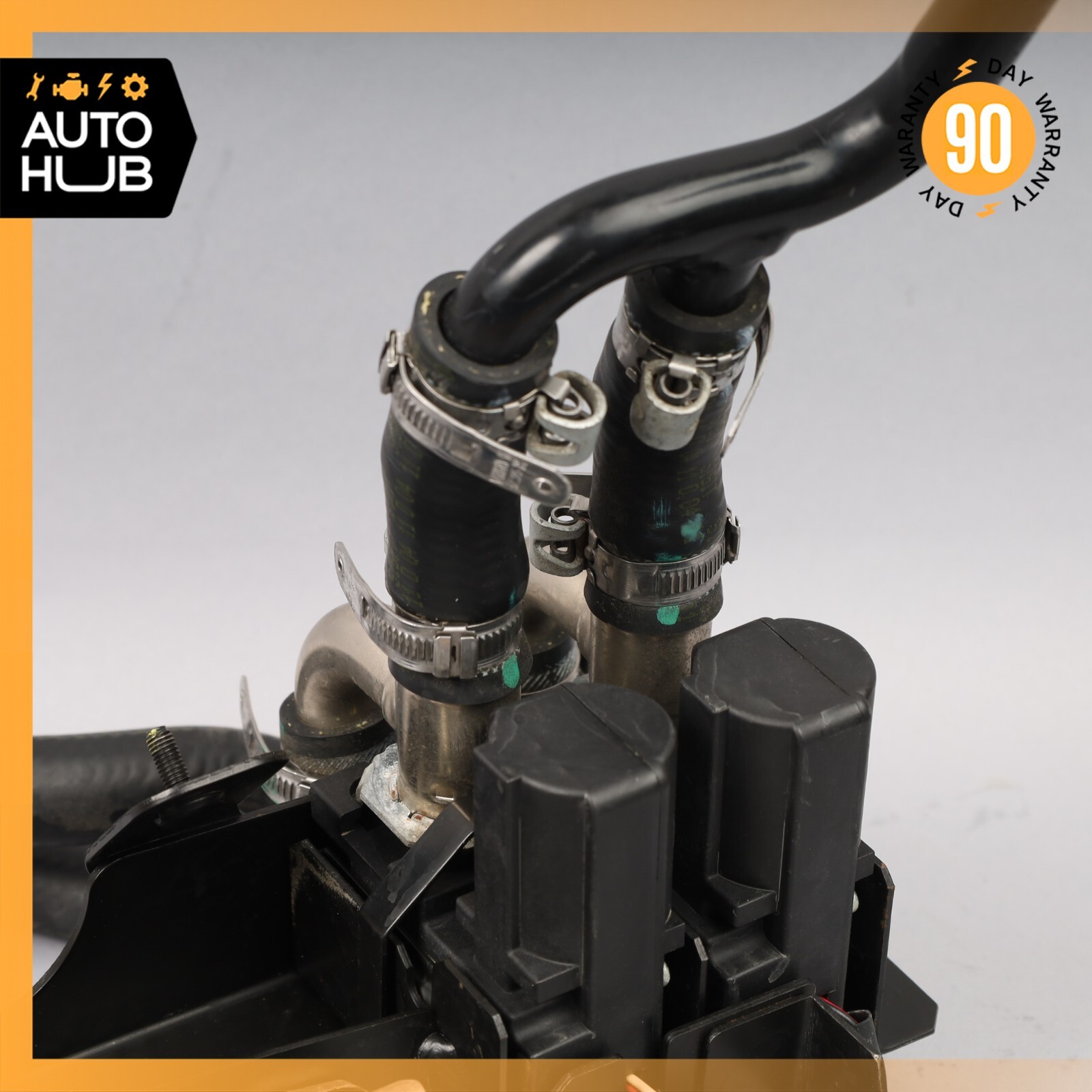 04-19 Maserati GranTurismo S M145 TGK Heater Water Valve Set 67444900 OEM 61k