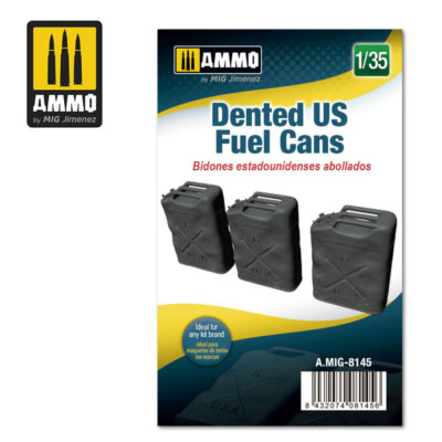 AMMO by Mig Jimenez 1/35 Dented US Fuel Cans