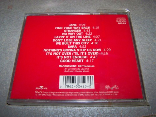 STARSHIP GREATEST HITS "TEN YEARS AND CHANGE 1979-1991 CD WIE NEU - Bild 2 von 2