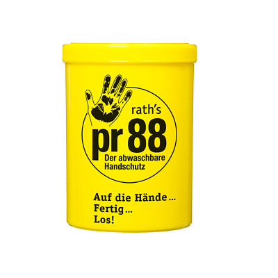 rath´s pr88 Handschutzcreme Hautschutz abwaschbarer Handschuh 1000 ml 1L PR 88
