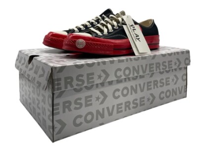 CONVERSE ロッドマン　ジャージ　 X-LARGE ブラック/レッド Size 10 - Converse Comme des Garçons Play x Chuck 70 High