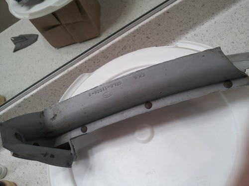 70-71 LINCOLN MARK III RIGHT REAR OUTER BUMPER CHROME TRIM PIECE - Picture 16 of 22