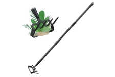 Stirrup Hoe and Cultivator Garden Tool Heavy Duty, Scuffle Loop Hula Action Hoe