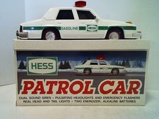1993 Hess Patrol Car Dual Siren & Flashing Lights in Original Box - 090624JET2-J