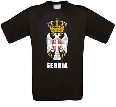 Serbia Serbien Srbija Belgrad Novi Sad T-Shirt alle Größen NEU