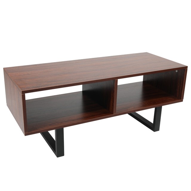 Industrial Accent End Table Console Desk Rustic Tv Stand Entry