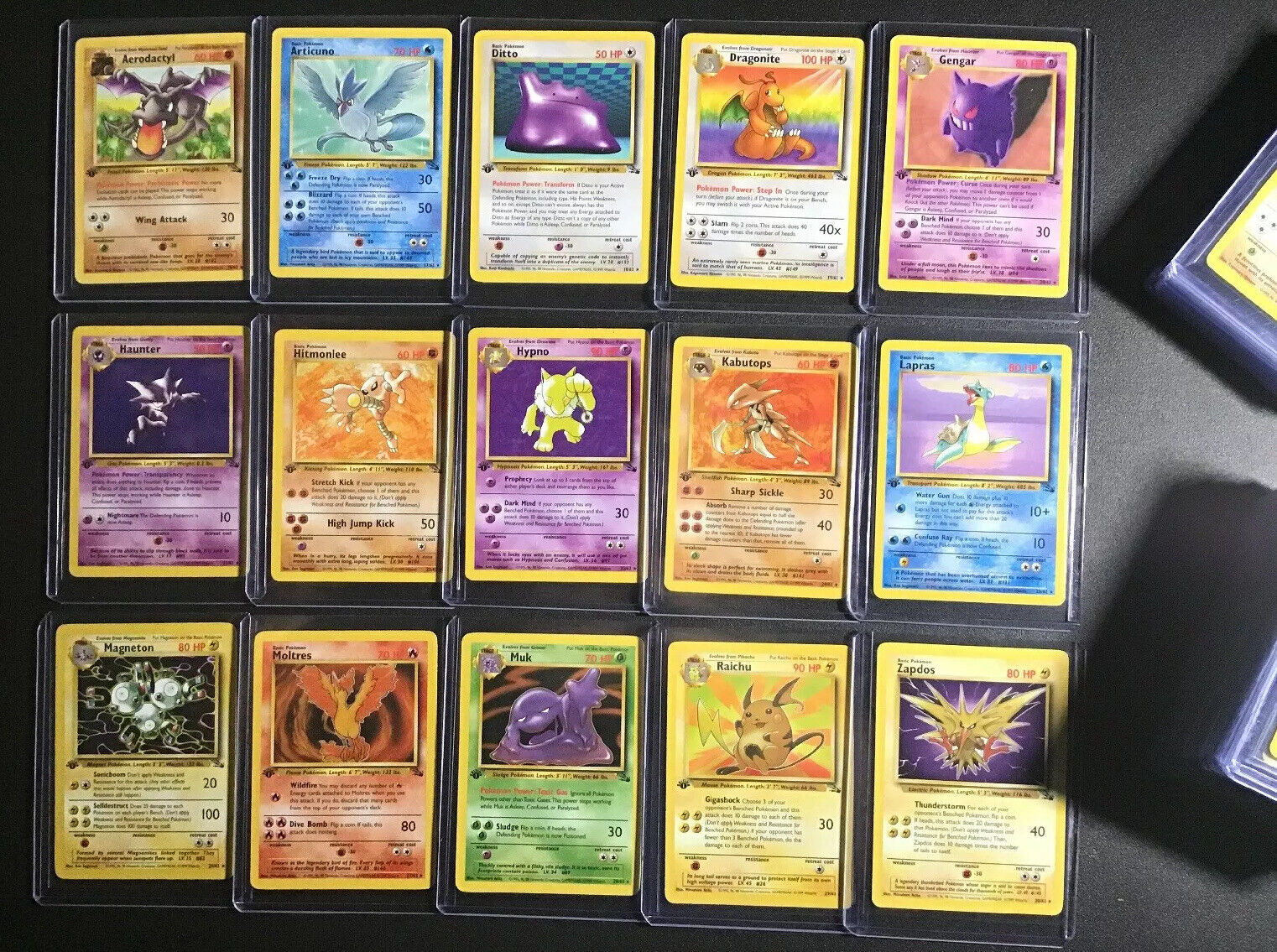 Aerodactyl 16/62 - Fossil - Base Set - Pokemon Trading Card Game -  PokeMasters