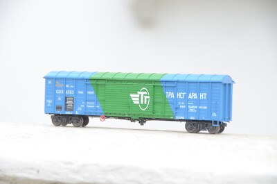 R-LAND LS MODELS 10115 RZD RUSSIAN BOX CAR 52136983 HO RARE | eBay