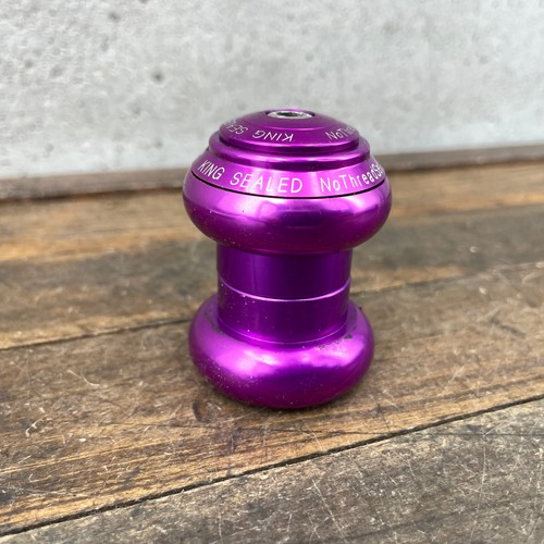 Vintage Chris King Headset 1 in NoThreadset 3DV Purple Violet 30.4 mm 1 inch 1"