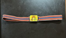 Vintage 1986 Lee Nintendo Super Mario Bros Belt  Buckle Video Game Made In USA
