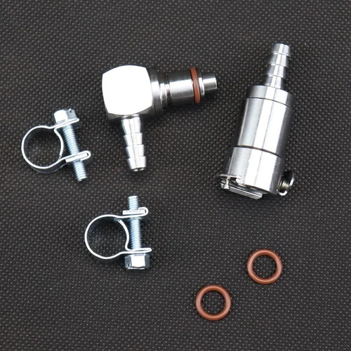 BMW R1150GS ADV Gas Fuel Line Hose Quick Disconnect Coupling Crossover Kit NEW - Foto 3 di 8