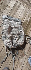 US ARMY Molle II ACU UCP 82 Liter Backpack COMPLETE with sustainment pouches