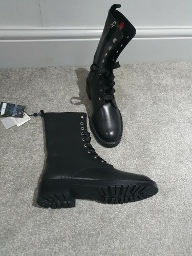 Women Massimo Dutti Lace Up Leather 