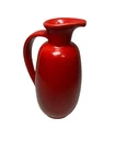 Vintage Frankoma Art Pottery 835 Sunset Deep Red 24oz Pitcher 8" USA Charm