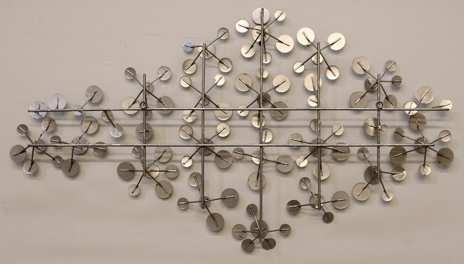 2160 Silver Circles Wall Art eBay