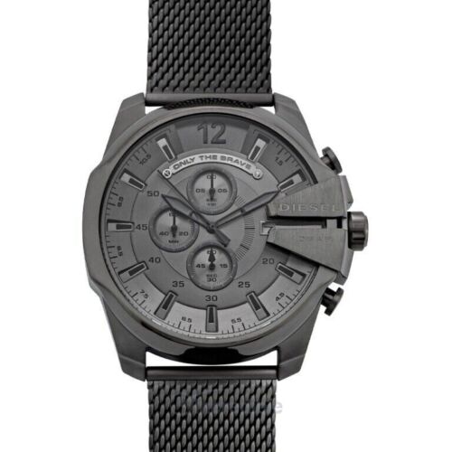 DIESEL MEGA CHIEF MENS CHRONOGRAPH WATCH DZ4527 GREY - WARRANTY - RRP 289.00 - Picture 1 of 2