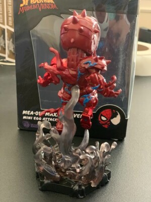 BOX DAMAGED* Maximum Venom: Venomized Iron Man MEA-018 Mini Egg