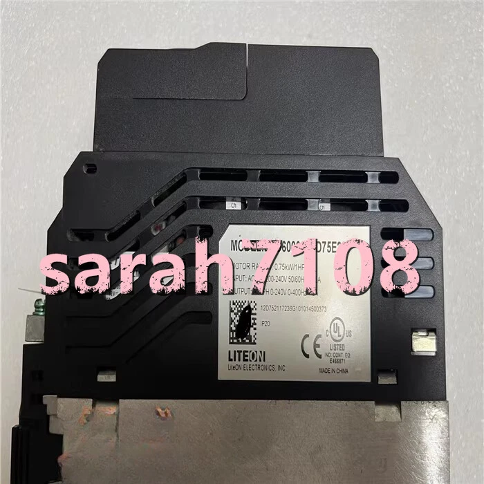 1PC USED Inverter EVO6000 0.75KW/220V EVO600021SD75E20F By FedEx or DHL - Image 2 of 2