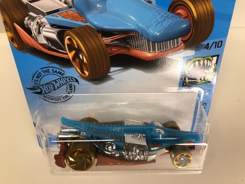 2020 Croc Rod ~ Blue Street Beasts ~ Hot Wheels ~ Factory Sealed - 第 2/4 張圖片