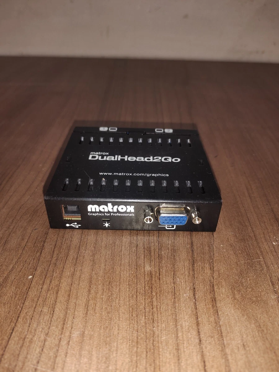 Matrox Dualhead2go for sale | eBay