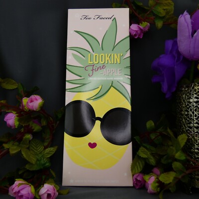 Too Faced Lookin  Fine-Apple Pineapple Hand Mirror Limited Edition 2018 NIB