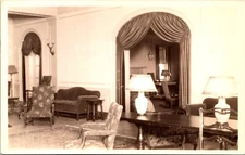 RPPC Concord Christian Science Pleasant View Reception New Hampshire Postcard A7