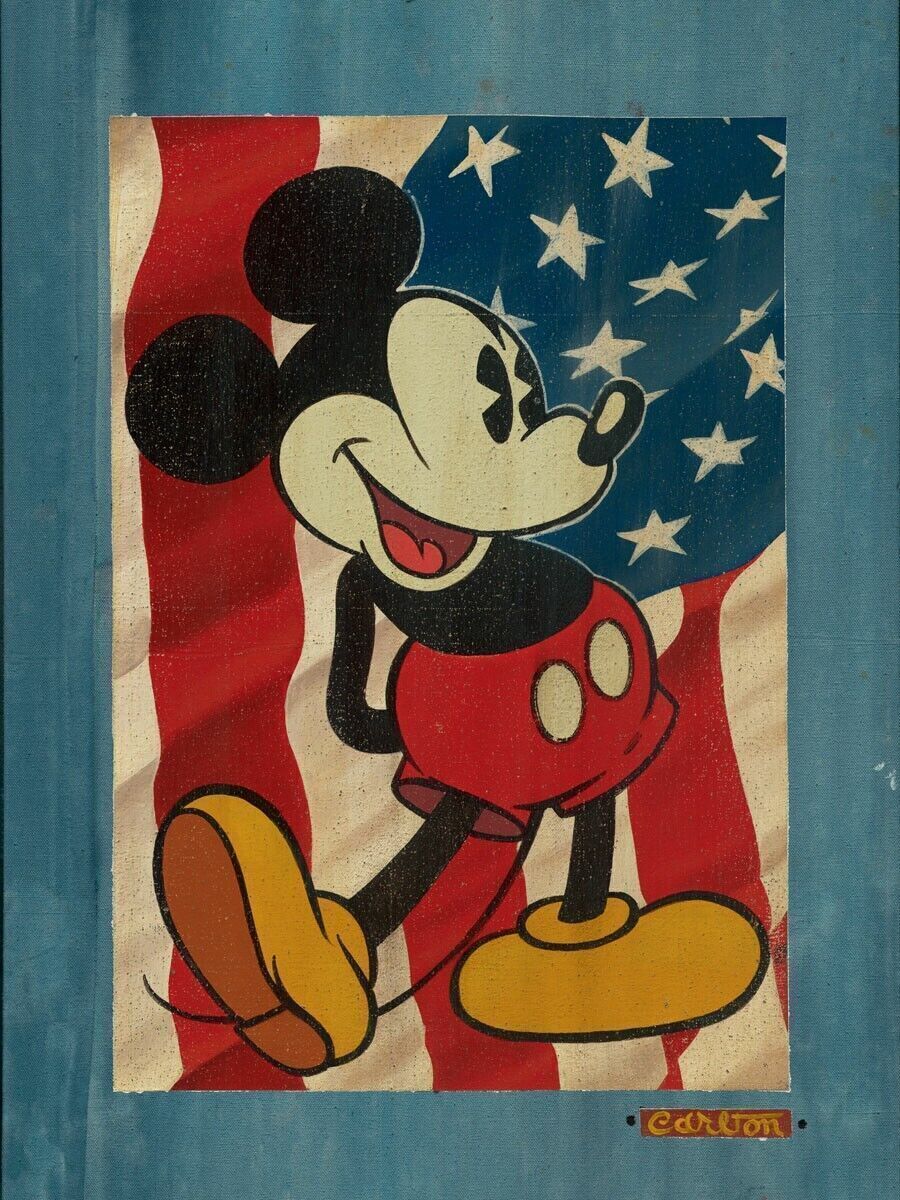 ディズニー Disney Fine Art トレヴァー・カールトン Trevor Carlton - Red White And Blue Jeans Disney Fine Art | eBay