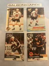 Trevor Linden 4 Card Lot! Ultra Pro Set NM+ Free Shipping!
