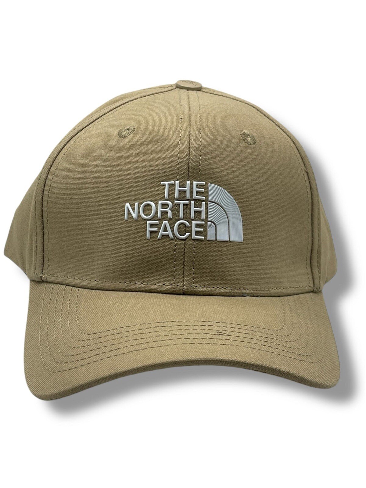 The North Face Adjustable Baseball Cap in Tan Brown Unisex EUC TNF Norm Hat