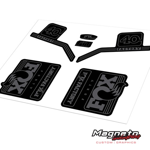Fox 40 2016 - Reproduction Fork Decals - Picture 4 of 13