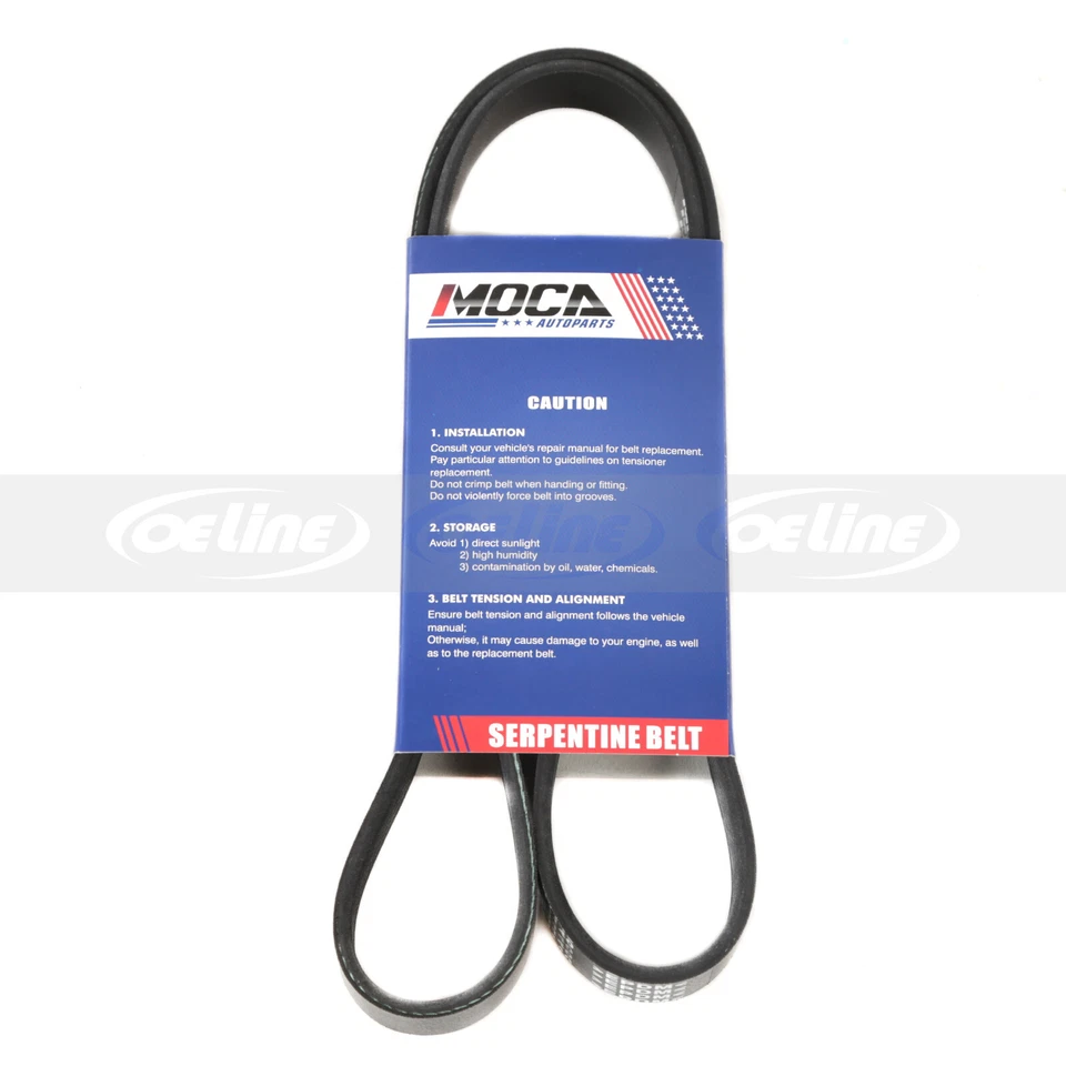6PK1140 Serpentine Belt for Ford Edge Explorer Lincoln MKS Mazda CX-9 3.5L 3.7L - Image 2 of 4
