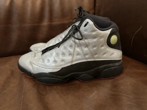 Taglia 10 Air Jordan 13 Retro Argento Riflettente (696298 023)