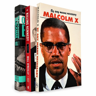 Malcolm X Killing Kennedy One Nation Under Blackmail Book Lot History Politics 