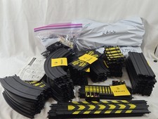 TYCO HO Slot Car Track Lot Huge Bulk Set 120 Pieces Straight Curved Crossover