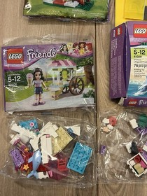 Lot Of 4 LEGO Friends Heartlake City Sets 30106 30108 41028 Emma Mia New