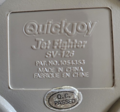QuickJoy Jet Fighter SV-126 Joystick,Commodre,Amstrad,Atari - Afbeelding 7 van 7
