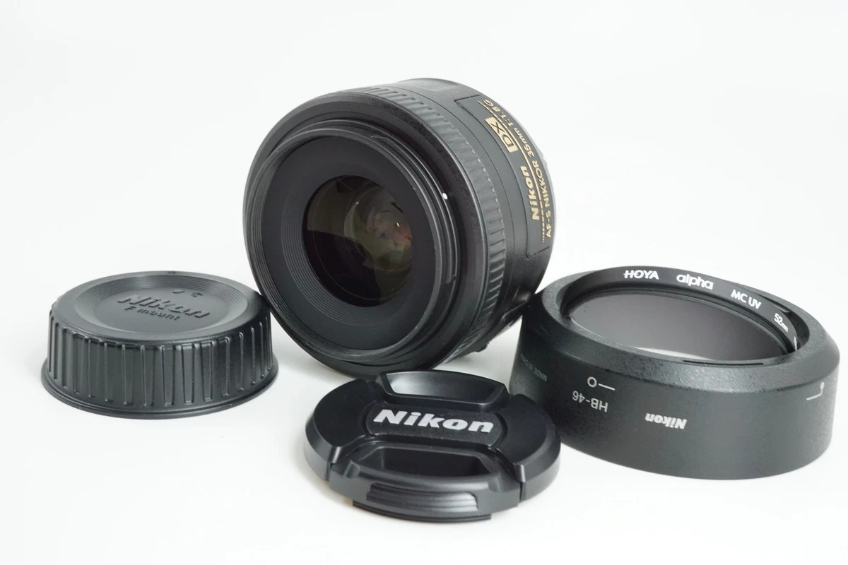 Nikon NIKKOR AF-S 35mm Focal f/1.8 Camera Lenses for sale | eBay
