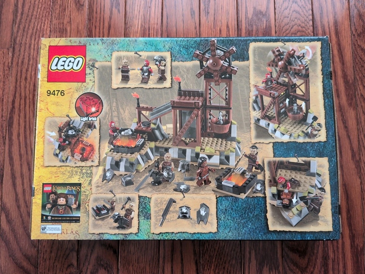 NEW LEGO The Lord of the Rings The Orc Forge Exclusive Set 9476