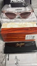 MAUI JIM | NEW | LYCHEE | RS891 - 09 | TRANSLUCENT LIGHT PINK | MAUI ROSE