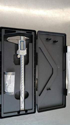 Mitutoyo CD-P20MWW Digital Caliper, 8-inch, High Contrast LCD, Waterproof