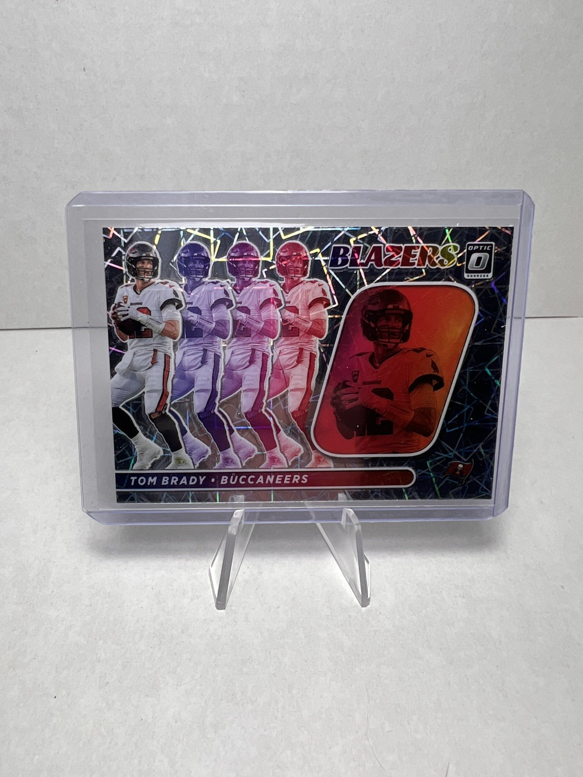 2022 Panini NFL Donruss Optic Tom Brady Blazers SSP Case Hit B-3 Buccaneers 🔥