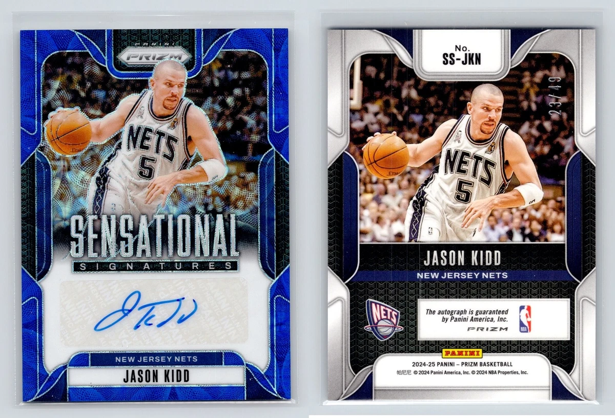 Jason Kidd Basketball Autographed Sports Trading Cards for sale | eBay